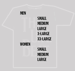 Tee Sizes